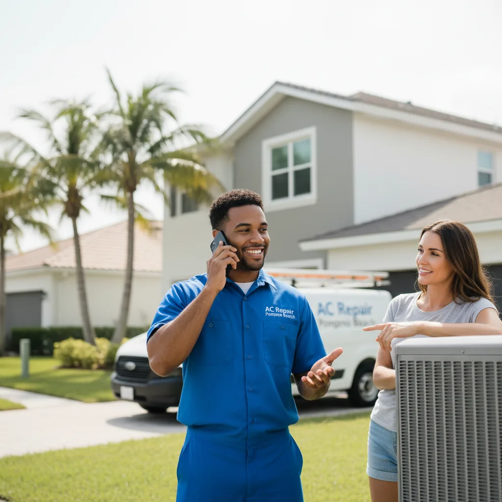 AC Repair Pompano Beach customer support in Cliffside Park